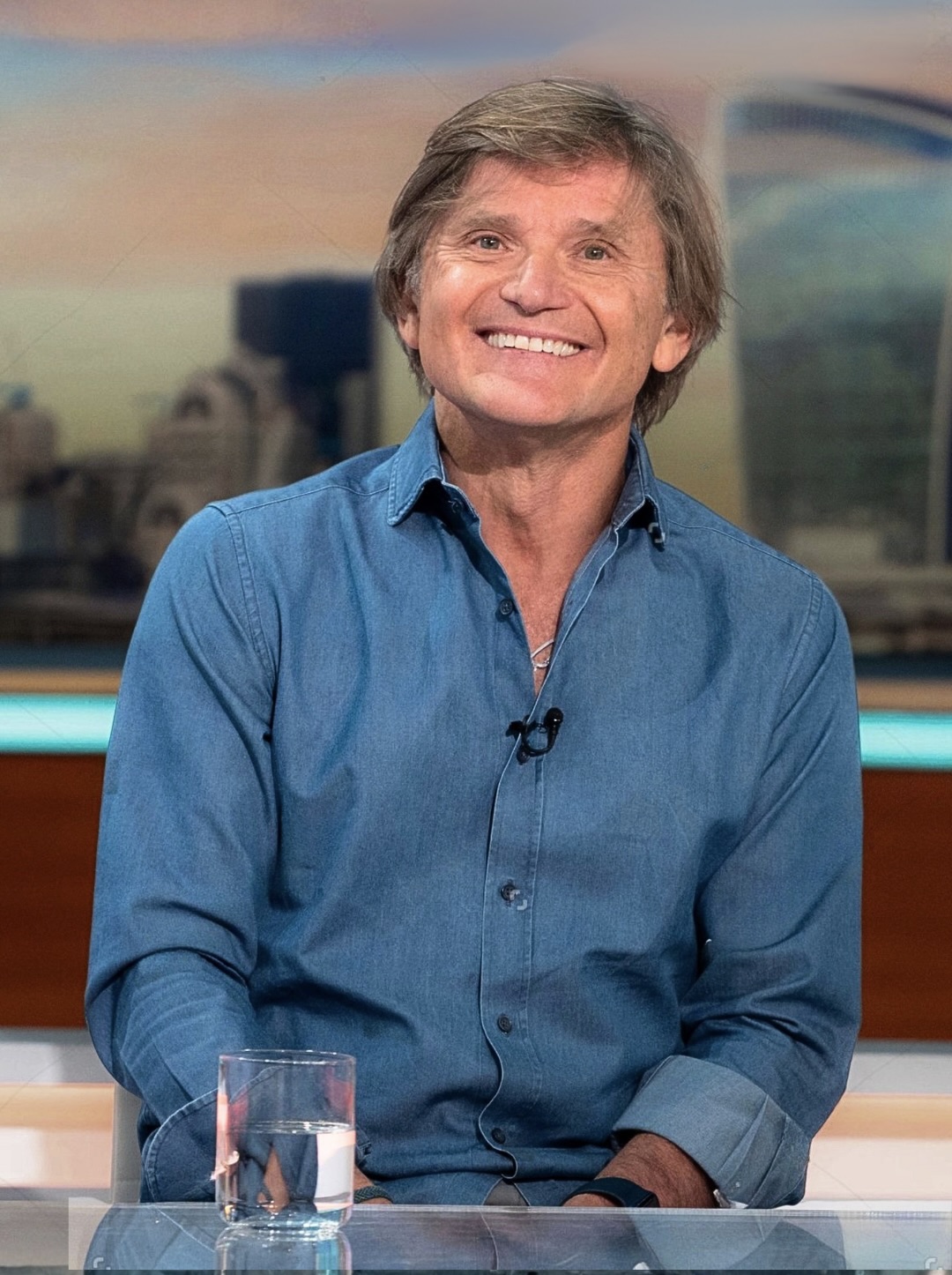 Richard Farleigh smiling on camera